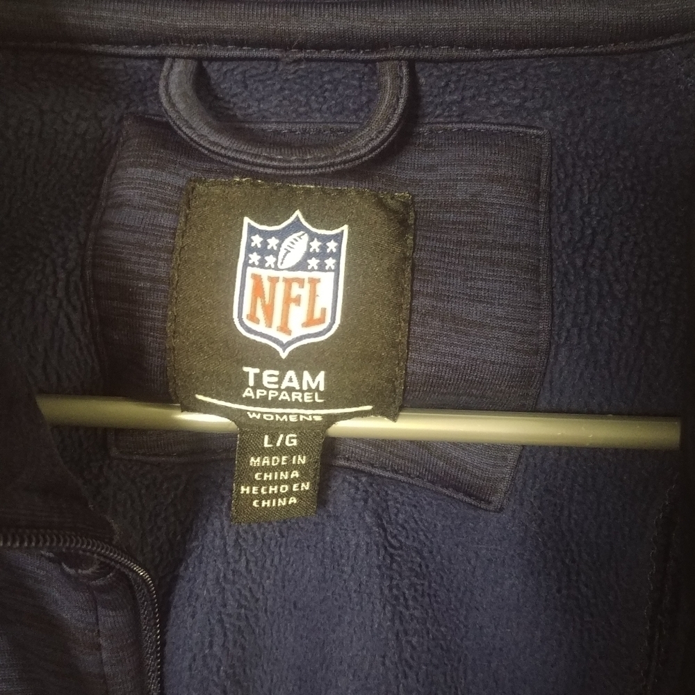 Patriots Women's Space‎ Dye Full Zip Jacket Size L - Picture 3 of 5